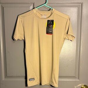 Under Armour Men's Tan Short Sleeve Tee